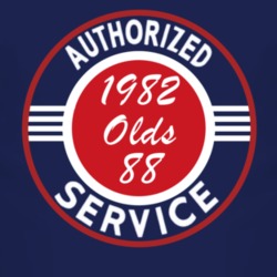 Authorized Service 1982 Oldsmobile Olds 88 Dark T Shirt