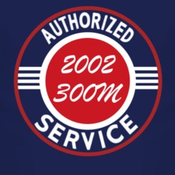 Authorized Service 2002 Chrysler 300M Dark T Shirt