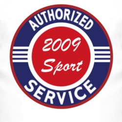 Authorized Service 2009 Commander Sport T Shirt