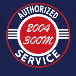 Authorized Service 2004 Chrysler 300M Dark T Shirt
