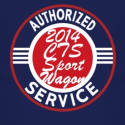 Authorized Service 2014 Cadillac CTS Sport Wagon Dark T Shirt