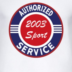Authorized Service 2003 Liberty Sport T Shirt