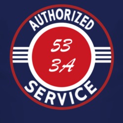 Authorized Service 1953 CJ 3A Dark T Shirt
