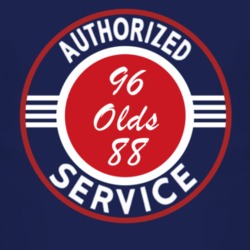 Authorized Service 1996 Oldsmobile Olds 88 Dark T Shirt