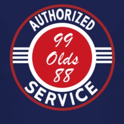 Authorized Service 1999 Oldsmobile Olds 88 Dark T Shirt
