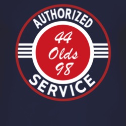 Authorized Service 1944 Oldsmobile Olds 98 Dark T Shirt