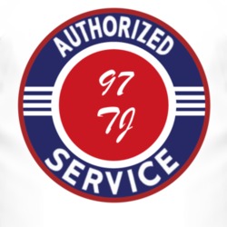 Authorized Service 1997 Wrangler TJ T Shirt