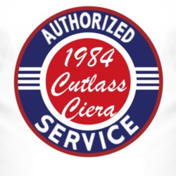 Authorized Service 1984 Oldsmobile Cutlass Ciera T Shirt