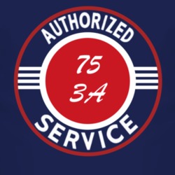 Authorized Service 1975 FJ 3A Dark T Shirt