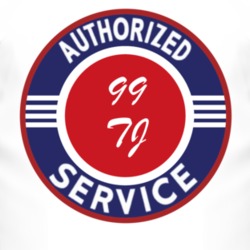 Authorized Service 1999 Wrangler TJ T Shirt