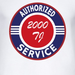 Authorized Service 2000 Wrangler TJ T Shirt