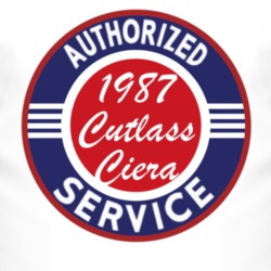 Authorized Service 1987 Oldsmobile Cutlass Ciera T Shirt