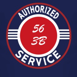 Authorized Service 1956 CJ 3B Dark T Shirt