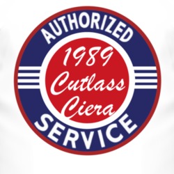 Authorized Service 1989 Oldsmobile Cutlass Ciera T Shirt