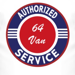 Authorized Service 1964 Chevy Van T Shirt