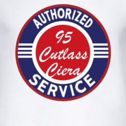 Authorized Service 1995 Oldsmobile Cutlass Ciera T Shirt