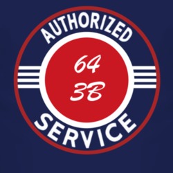 Authorized Service 1964 CJ 3B Dark T Shirt