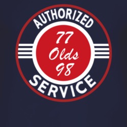 Authorized Service 1977 Oldsmobile Olds 98 Dark T Shirt