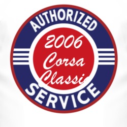 Authorized Service 2006 Chevy Corsa Classic T Shirt