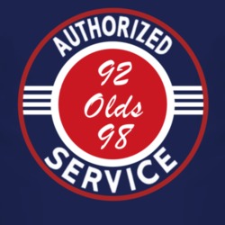 Authorized Service 1992 Oldsmobile Olds 98 Dark T Shirt