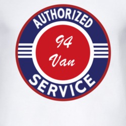 Authorized Service 1994 Chevy Van T Shirt