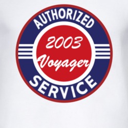 Authorized Service 2003 Grand Voyager T Shirt