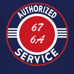Authorized Service 1967 FJ 6A Dark T Shirt