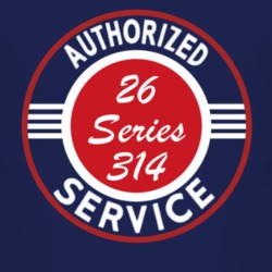 Authorized Service 1926 Cadillac Series 314 Dark T Shirt