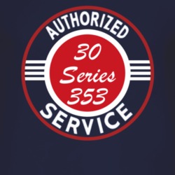 Authorized Service 1930 Cadillac Series 353 Dark T Shirt