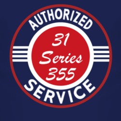 Authorized Service 1931 Cadillac Series 355 Dark T Shirt