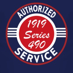 Authorized Service 1919 Chevy Series 490 Dark T Shirt