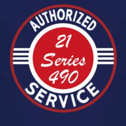 Authorized Service 1921 Chevy Series 490 Dark T Shirt