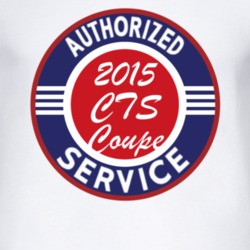 Authorized Service 2015 Cadillac CTS Coupe T Shirt