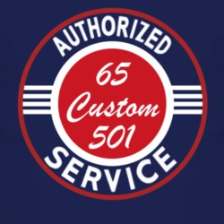 Authorized Service 1965 Custom 501 Dark T Shirt