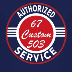 Authorized Service 1967 Custom 503 Dark T Shirt