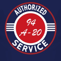 Authorized Service 1994 Chevy A-20 Dark T Shirt