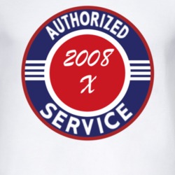 Authorized Service 2008 JK X T Shirt