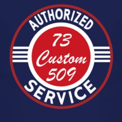 Authorized Service 1973 Custom 509 Dark T Shirt