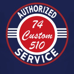 Authorized Service 1974 Custom 510 Dark T Shirt
