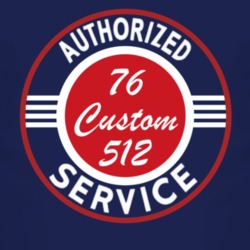 Authorized Service 1976 Custom 512 Dark T Shirt
