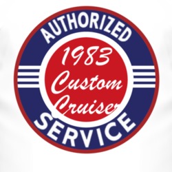 Authorized Service 1983 Oldsmobile Custom Cruiser T Shirt