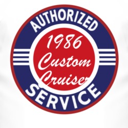 Authorized Service 1986 Oldsmobile Custom Cruiser T Shirt