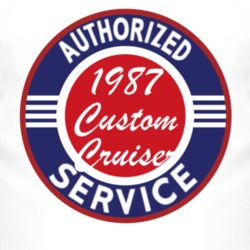 Authorized Service 1987 Oldsmobile Custom Cruiser T Shirt