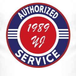 Authorized Service 1989 Wrangler YJ T Shirt