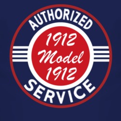 Authorized Service 1912 Cadillac Model 1912 Dark T Shirt