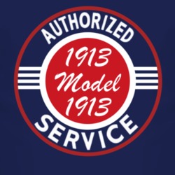 Authorized Service 1913 Cadillac Model 1913 Dark T Shirt