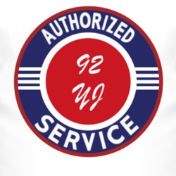 Authorized Service 1992 Wrangler YJ T Shirt