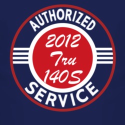 Authorized Service 2012 Chevy Tru 140S Dark T Shirt