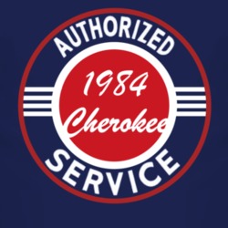 Authorized Service 1984 XJ Cherokee Dark T Shirt