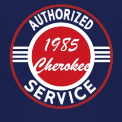 Authorized Service 1985 XJ Cherokee Dark T Shirt